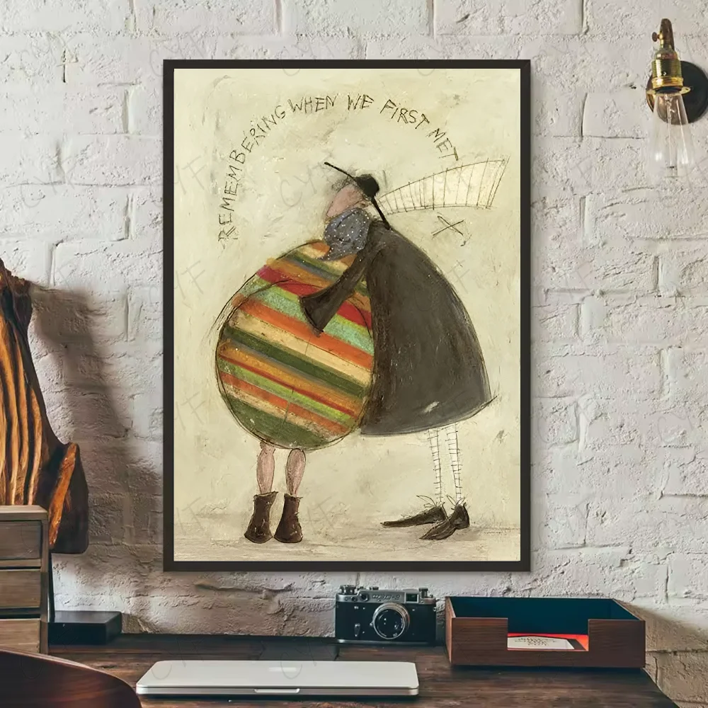 

Наклейка-постер Sam Toft Abstract Movie