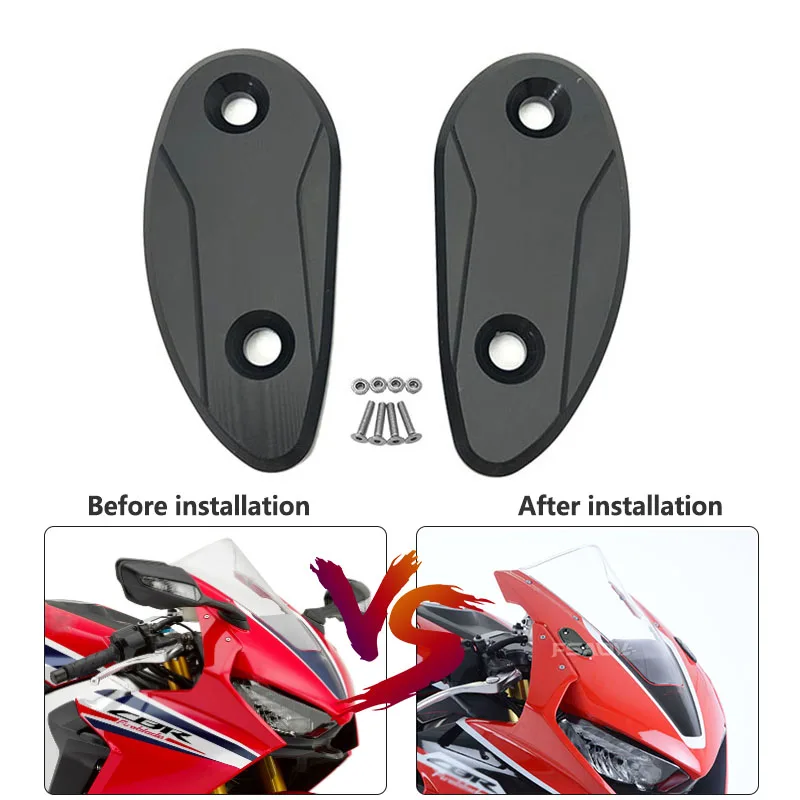 Для Honda CBR1000RR мотоциклетный блок зеркала заднего вида базовые пластины крышка
