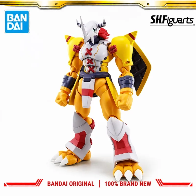 Фото В наличии: Оригинальная фигурка Bandai S.H. Figuarts Digimon Adventure Wargreymon, новая, в коробке, персонаж аниме. №2