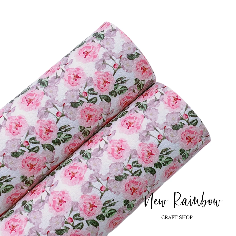 Новая Радужная 30x2 2 см/A4 розовая вишневая отрасль искусственная кожа 1 0 мм