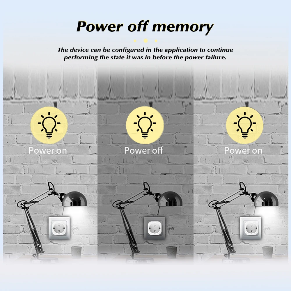 Умная розетка Aubess 16 А с поддержкой Wi-Fi и монитором питания