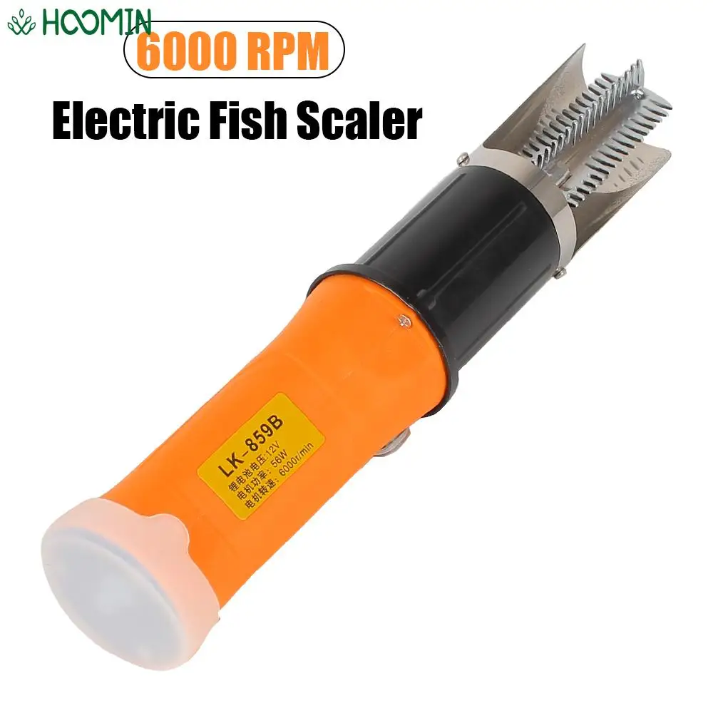 Seafood Tools 6000 RPM Fish Scale Planer Fishing Scalers Scraper EU Plug Electric Fish Scaler Cordless Fish Remover Cleaner