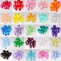 20pcs birthday balloons 10inch 1 5g latex helium balloon thickening pearl party balloon party ball kid child toy wedding ballons