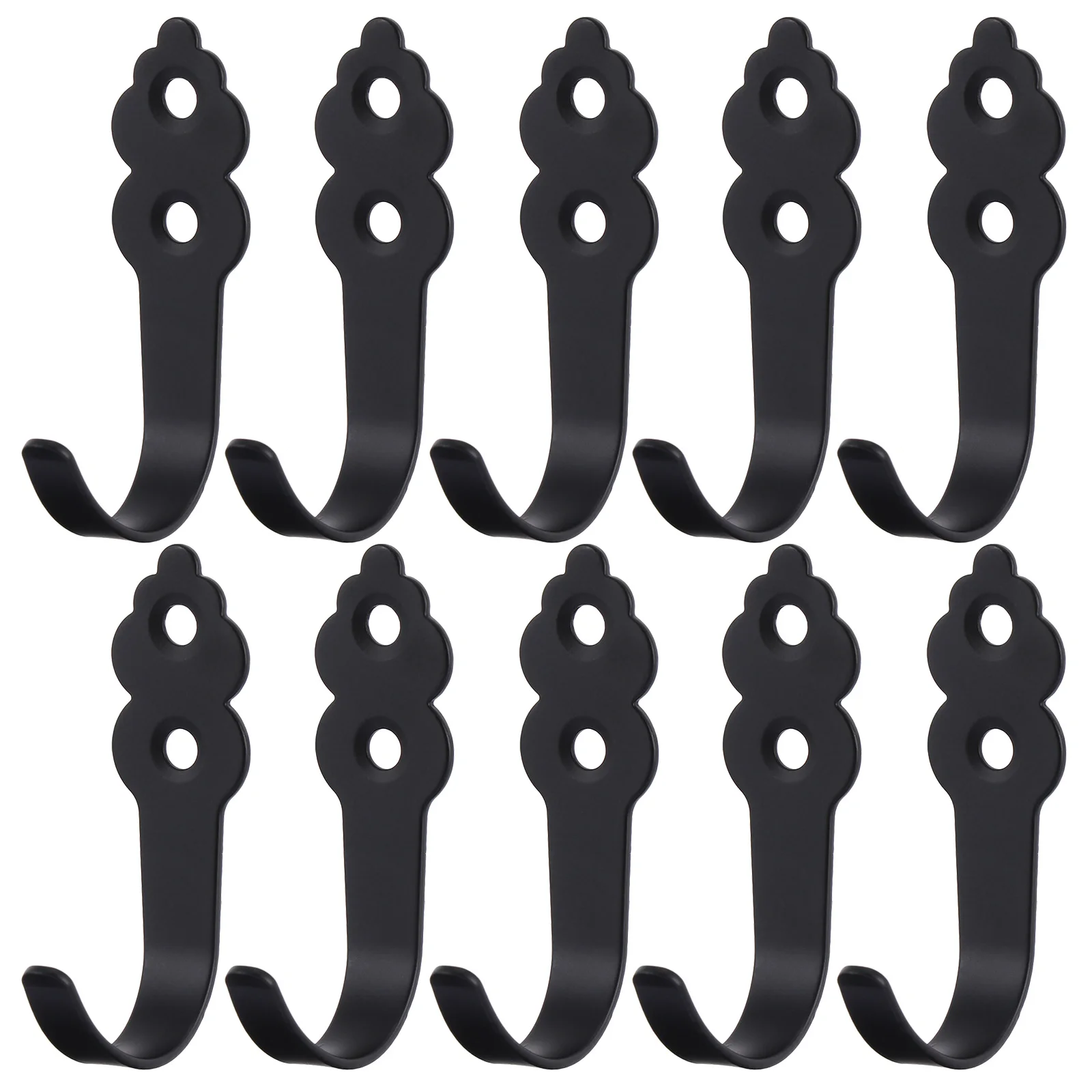 Wall Mounted Cloakroom Robe Rustic Hooks
