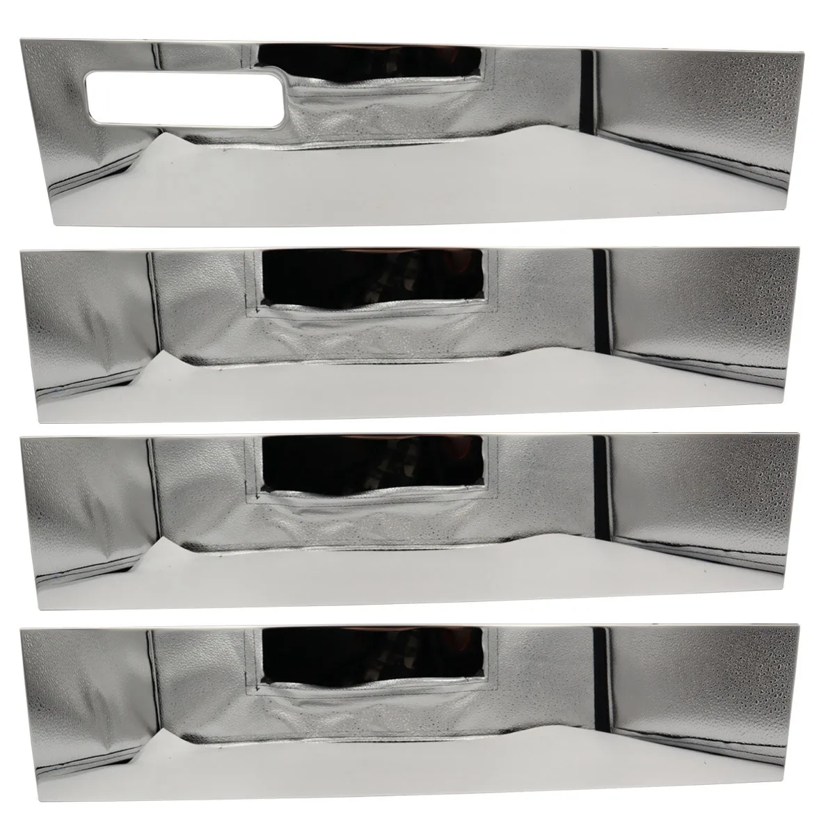 

4 шт., хромированная крышка столба для автомобильной двери и окна для 2015-2019 Ford F-150 Super/SuperCrew декоративная отделка кабины