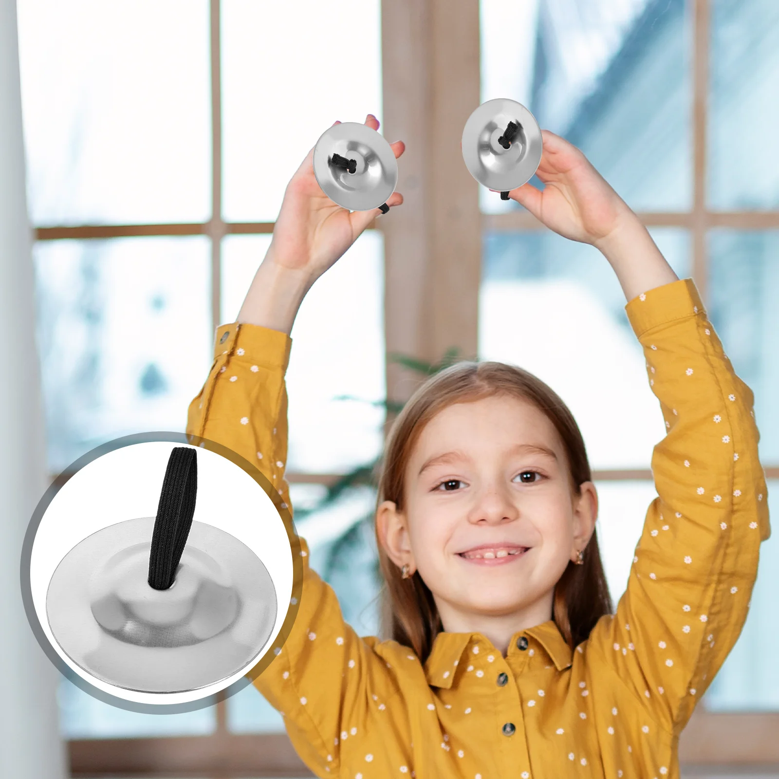 2 пары реквизита ручной работы Orff хлопающая обезьяна с тарелками танец живота