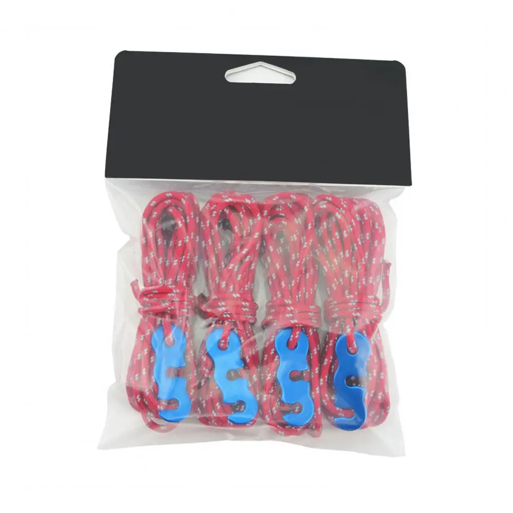 

Broken-resistant Reflective Wind Ropes Anti-corrosive Mooring Ropes with Buckles Multifunction Reflective Wind Ropes Holding