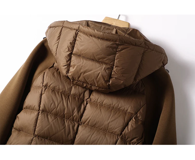 Hood Casacos Femininos Inverno 2022  90%  White Duck Down  Casual  Abrigos Mujer  Coat Women  Winter Jacket Women