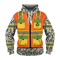 spring and autumn camouflage 3d hoodies men women camping hunting clothing unisex hooded coats tops