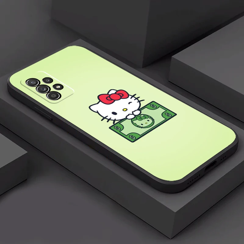 

Hello Kitty NEW Phone Cases For Samsung Galaxy S21 Plus S20 Lite S8 Plus S9 Plus S10 S10E S10 Lite M11 M12 Carcasa Funda