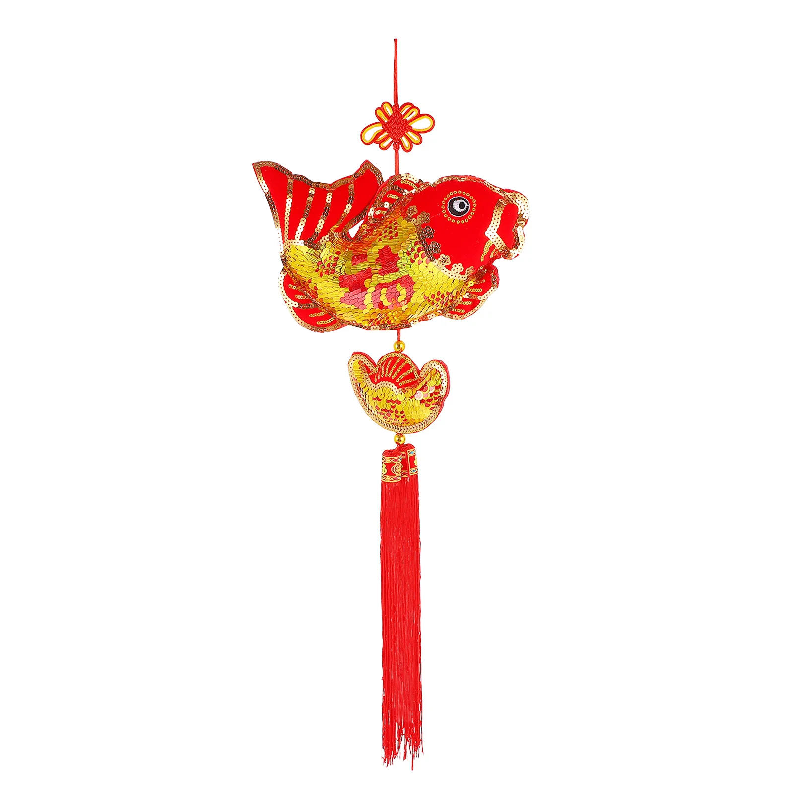 

1pc Chinese New Year Tassels Ornaments Festival Hanging Decor