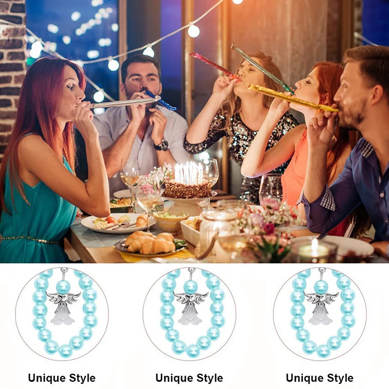 10 комплектов милых брелоков-ангелов с подарочными коробками и благодарственными