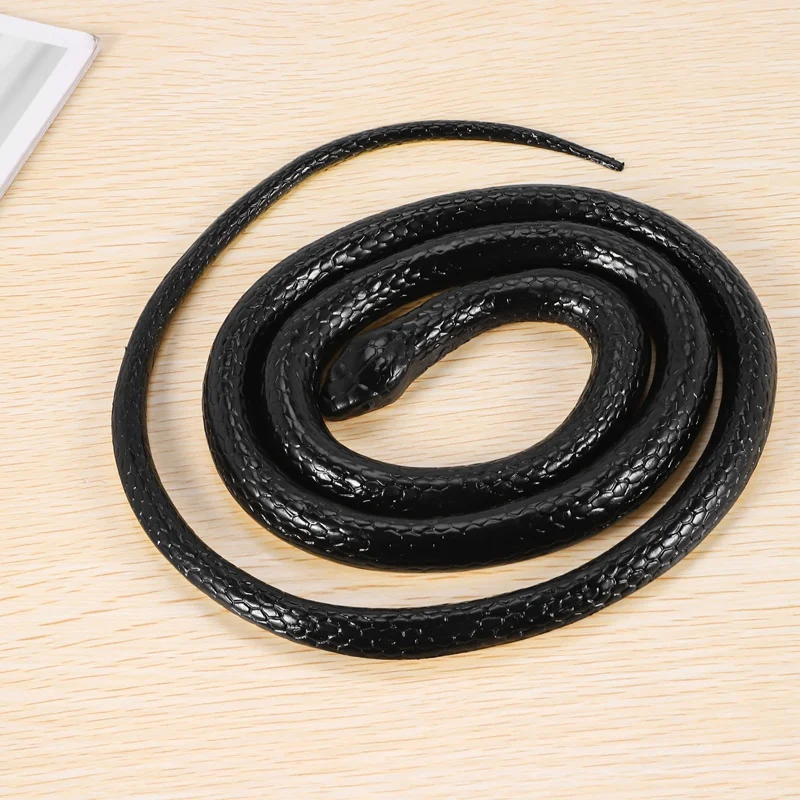 Реалистичные резиновые игрушки 1 3 м поддельные змеи реквизит для сафари шутка на