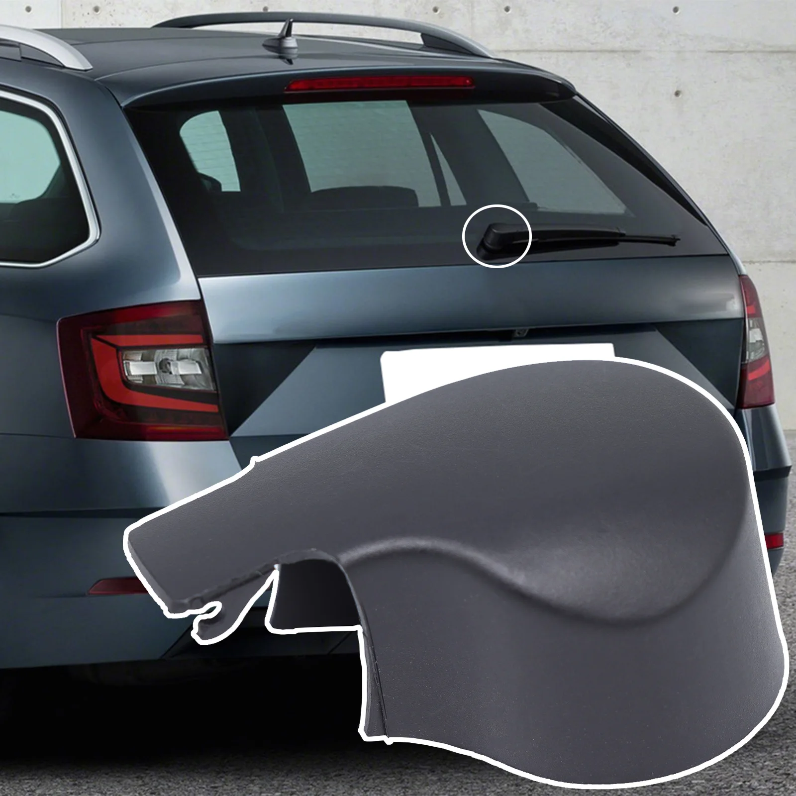 Крышка стеклоочистителя для Skoda Octavia Mk3 5E 2012 2013 2014 2015 2016 2017 2018 2019 |