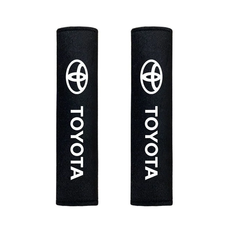 

2 шт., защитный чехол для ремня безопасности для Toyota Rav4 Corolla Camry Yaris Cross Auris TRD Chr Hilux Prius, автоаксессуары