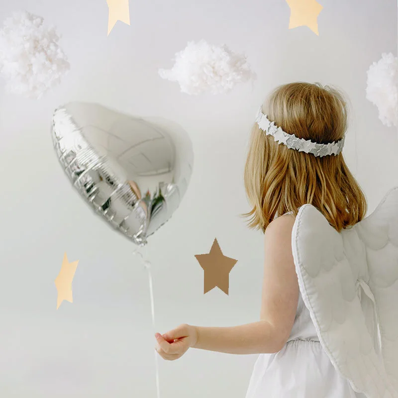 

10Pcs Fashion Love Heart Helium Balloon Foil Balloons Party Decor Rose Gold 18inch