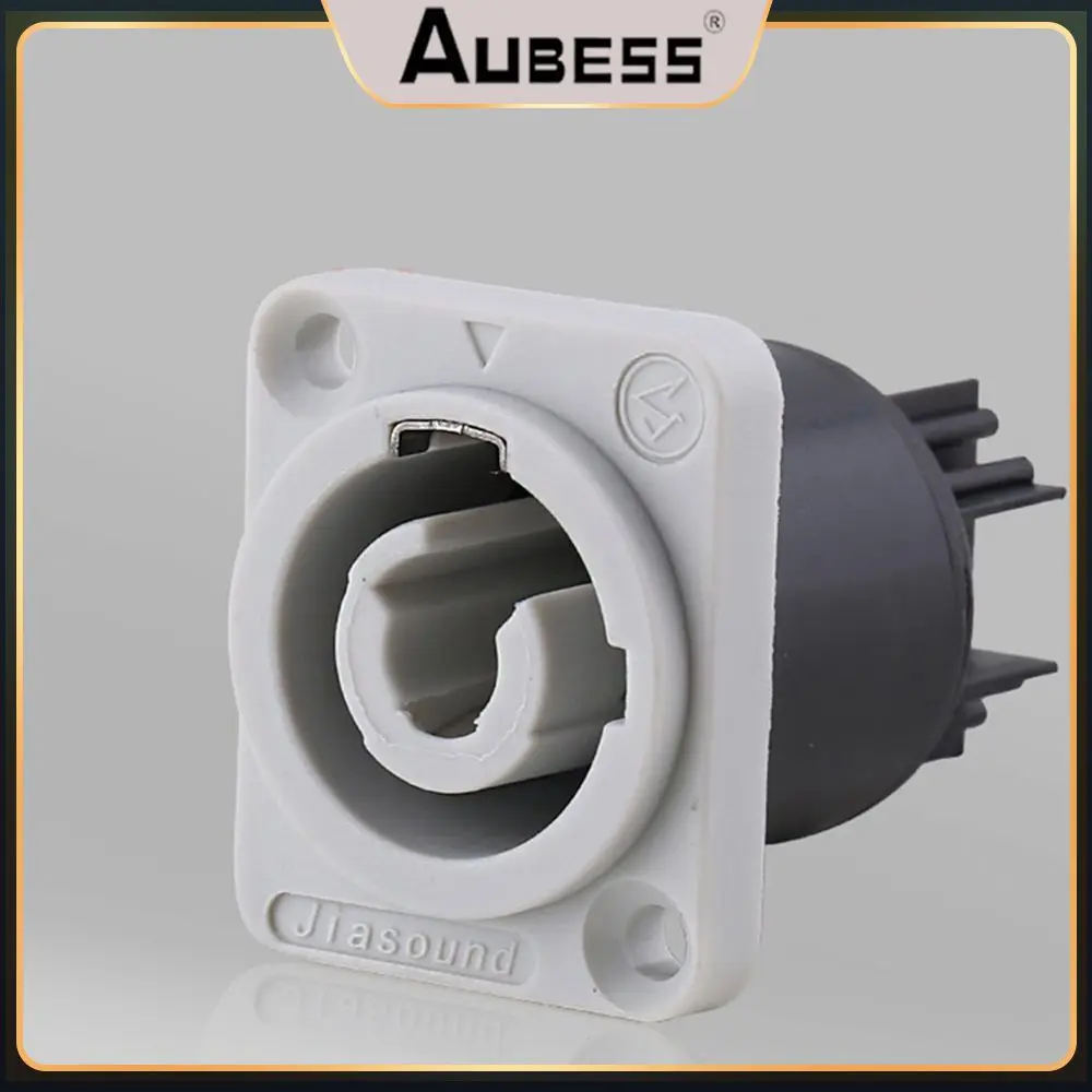 

Imported Flame-retardant Nylon Is Used As The Raw Material For This Plug Three Core Connector Copper Core Ring Blue Power Input