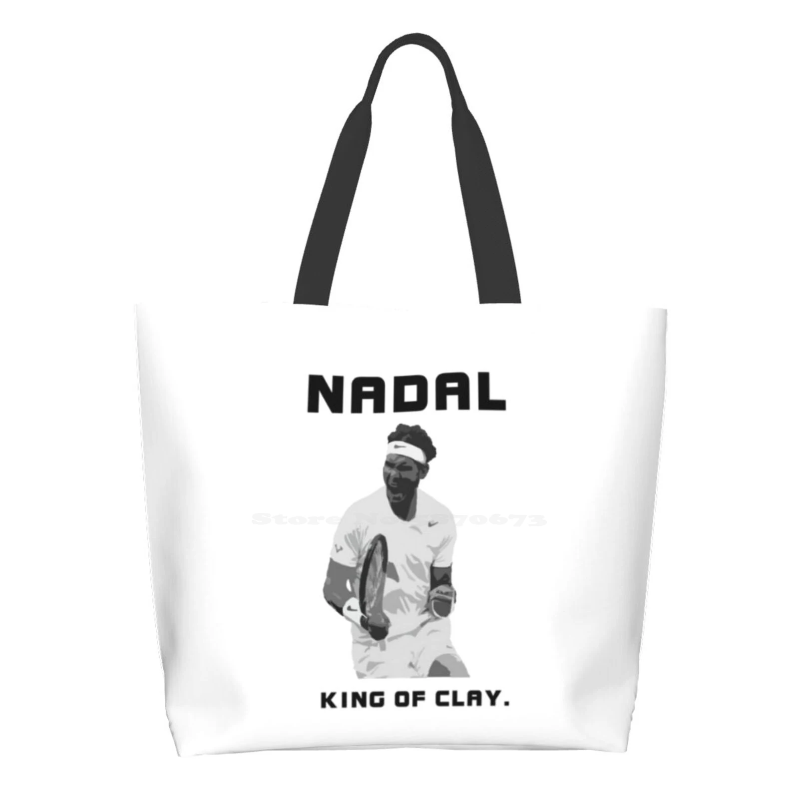 

Nadal - King Of Clay Designer Handbags Shopping Tote Rafa Nadal Rafael Nadal Rafael Nadal Parera Nadal Tennis Tennis King Of