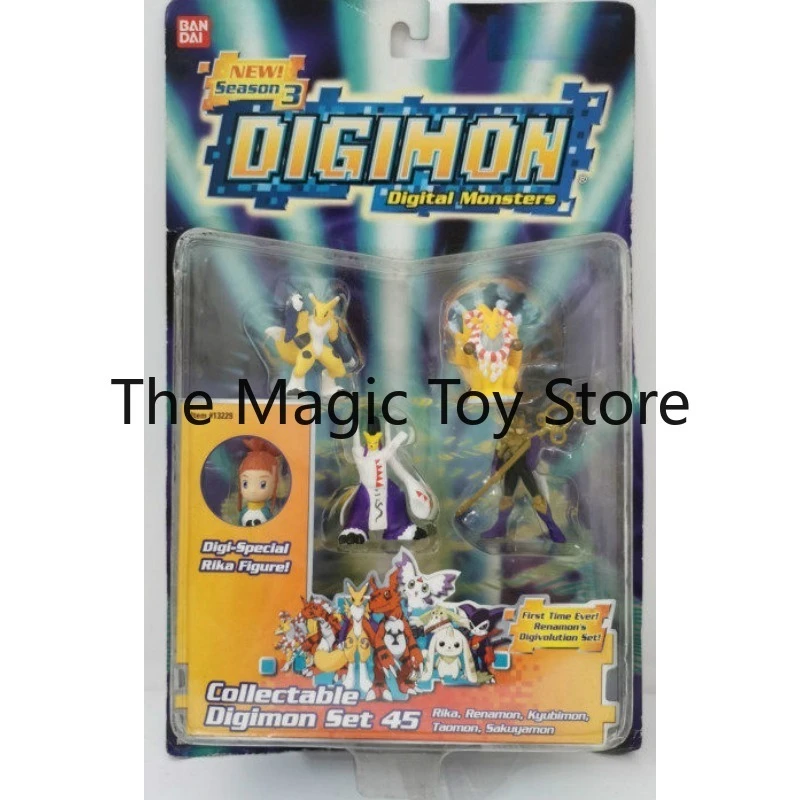 Фото Оригинальный набор игрушек Bandai Digimon 3: King of Tamers Gachapon - игрушка Рурихиме Макино, модель, коллекционный предмет №3