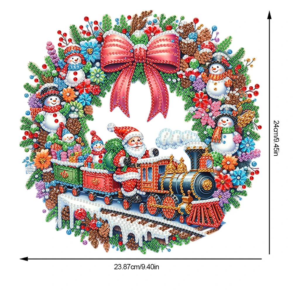 Акриловый экскаватор для рождественской елки специальной формы 5D DIY алмазная