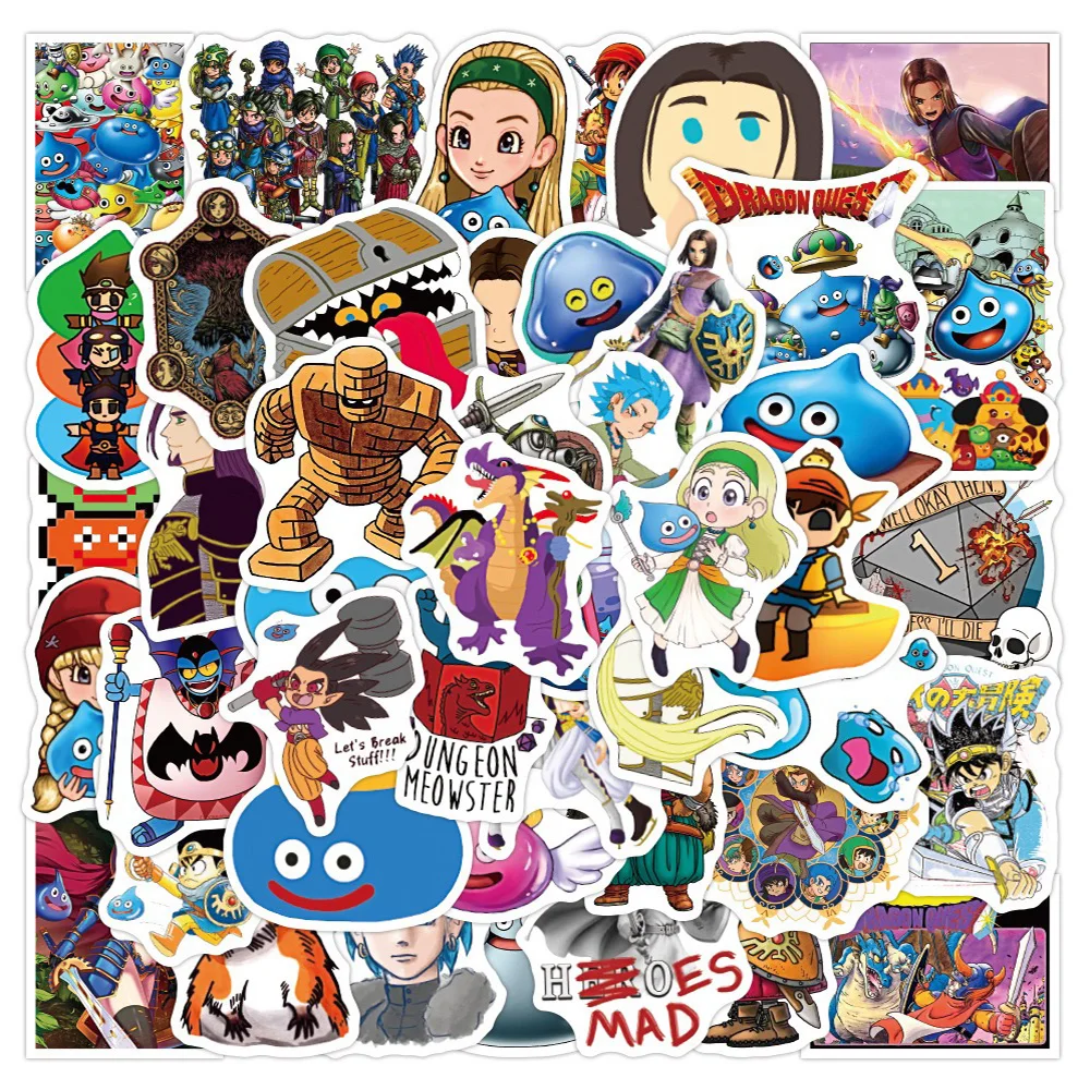 

10/30/50 шт., наклейки в виде дракона