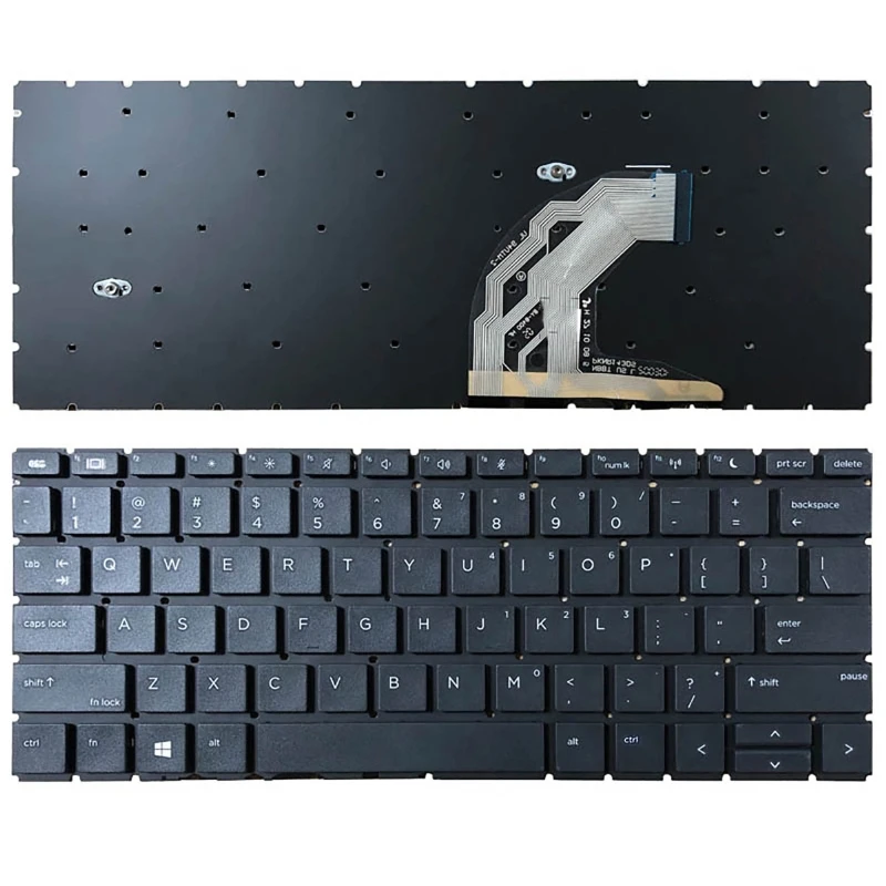 Оригинальная английская клавиатура с американской раскладкой без подсветки для