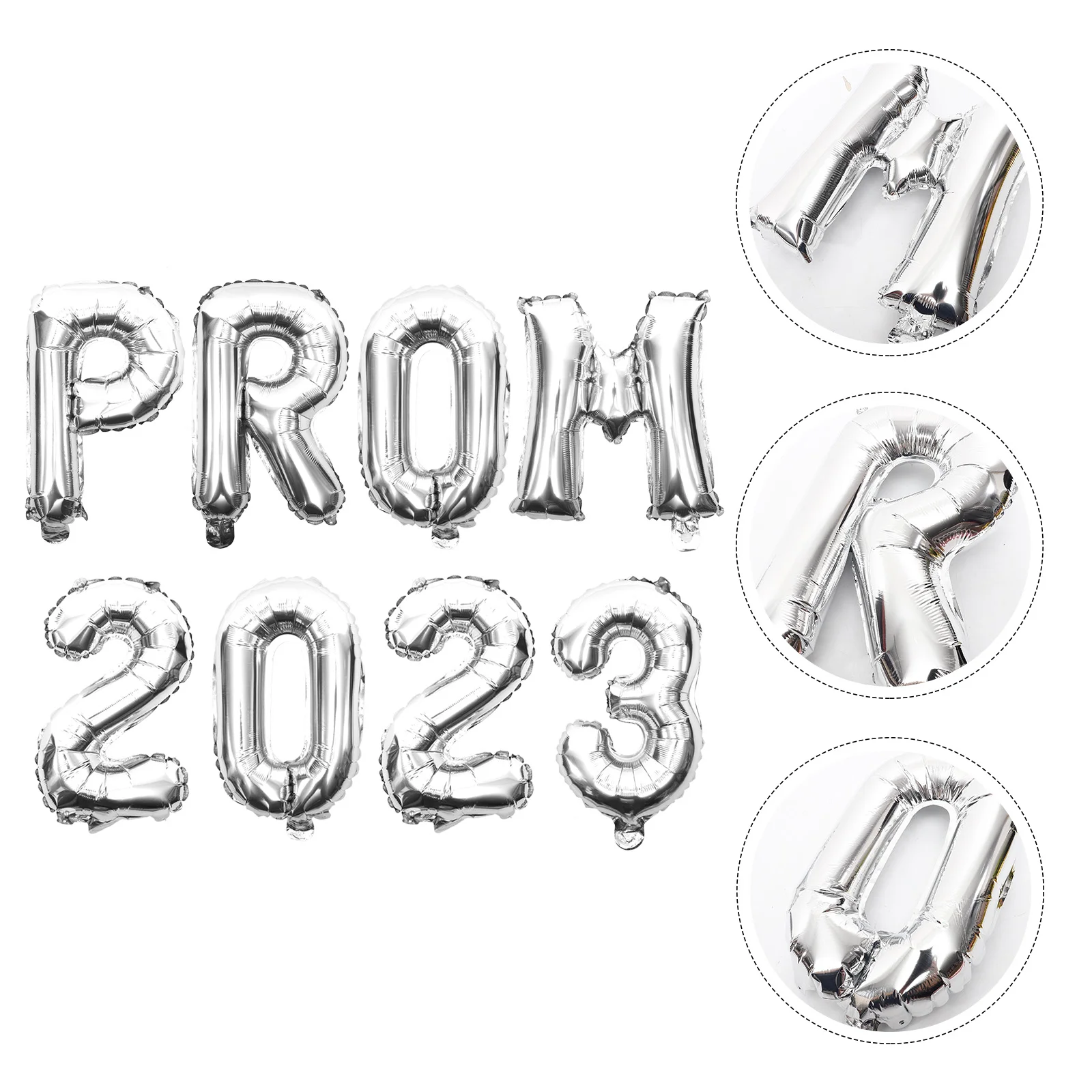 

Balloons Graduation Balloon Prom Decorations Party Grad Class New Congrats 2023 Decor Aluminum Year Banner Decorative Years