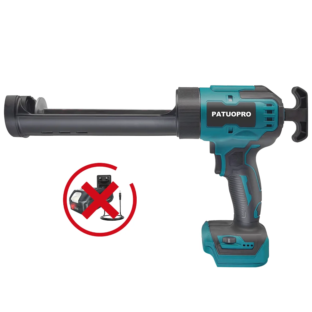 

PATUOPRO Электрический пистолет для уплотнения Беспроводной электрический клеевой пистолет Портативный клей для наполнения и запечатывания электроинструмента для батареи Makita 18 В