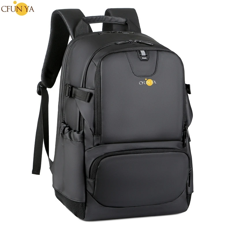 

CFUN YA Luxury Large Business Backpack Men Women 15.6" Laptop Bag USB Schoolbag Rucksack Computer Backbag Mochila Travel Daypack