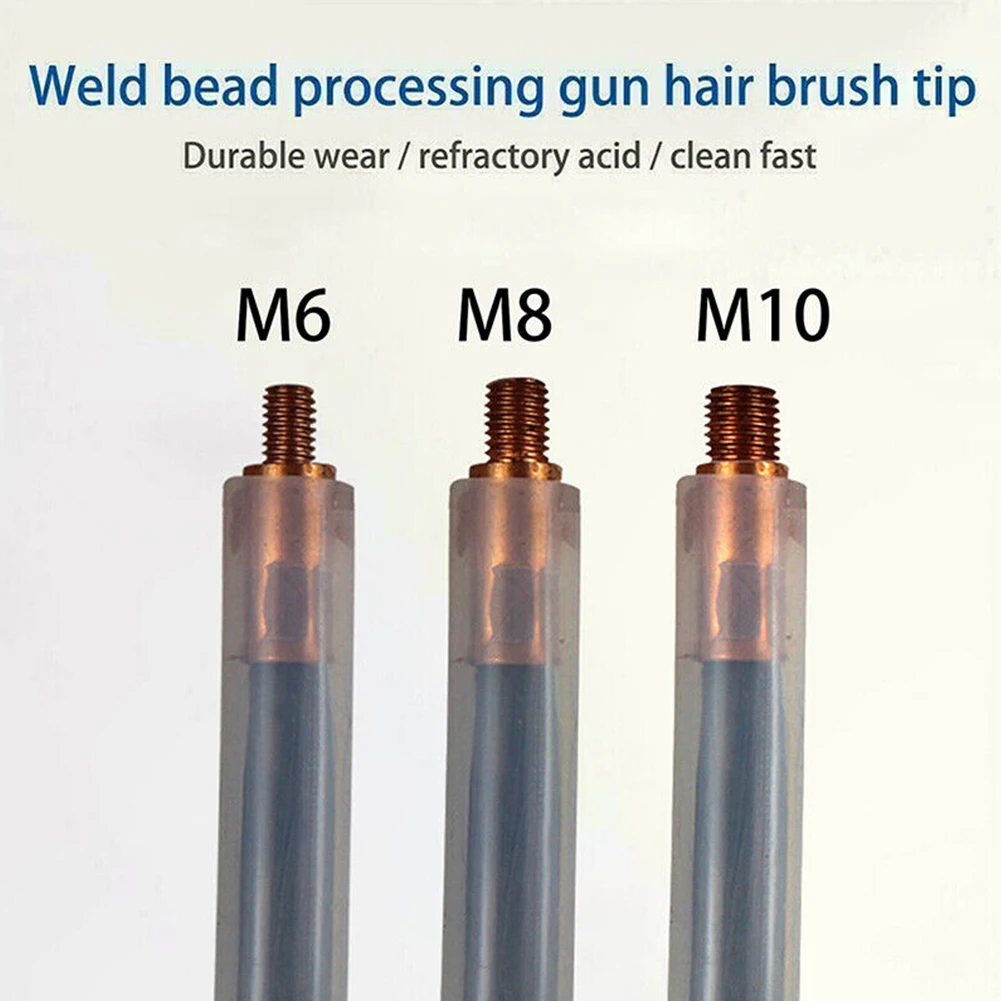 1 шт. кисть для маринования TIG WIG MIG MAG M6 8 10 инструмент чистки крышки очиститель
