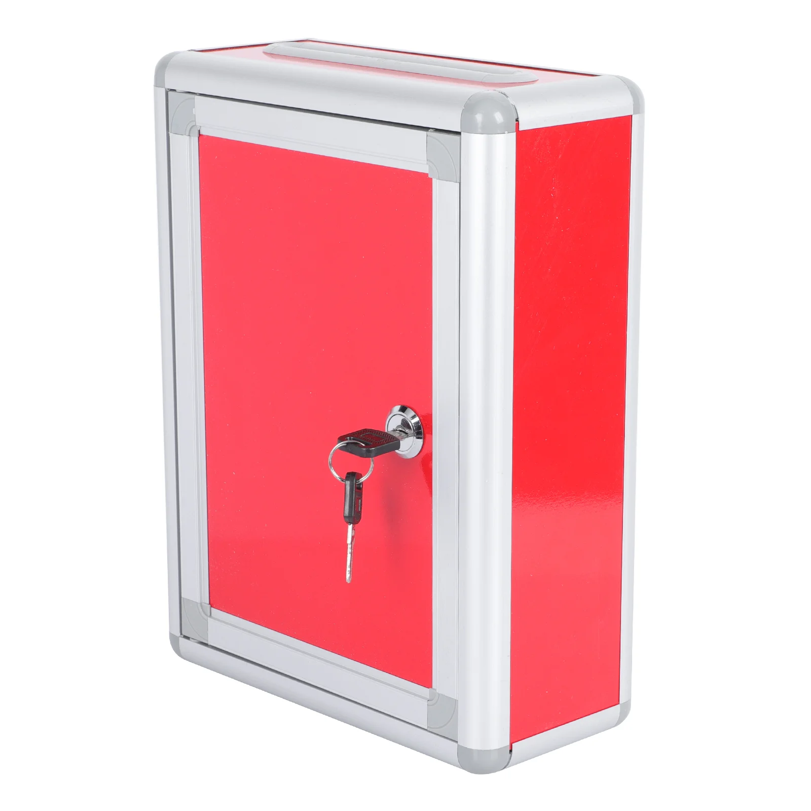 

Box Mailbox Mail Ballot Wall Lock Drop Letter Mount Newspaper Post Suggestion Holder Mailboxes Locking Hanging Storage Business