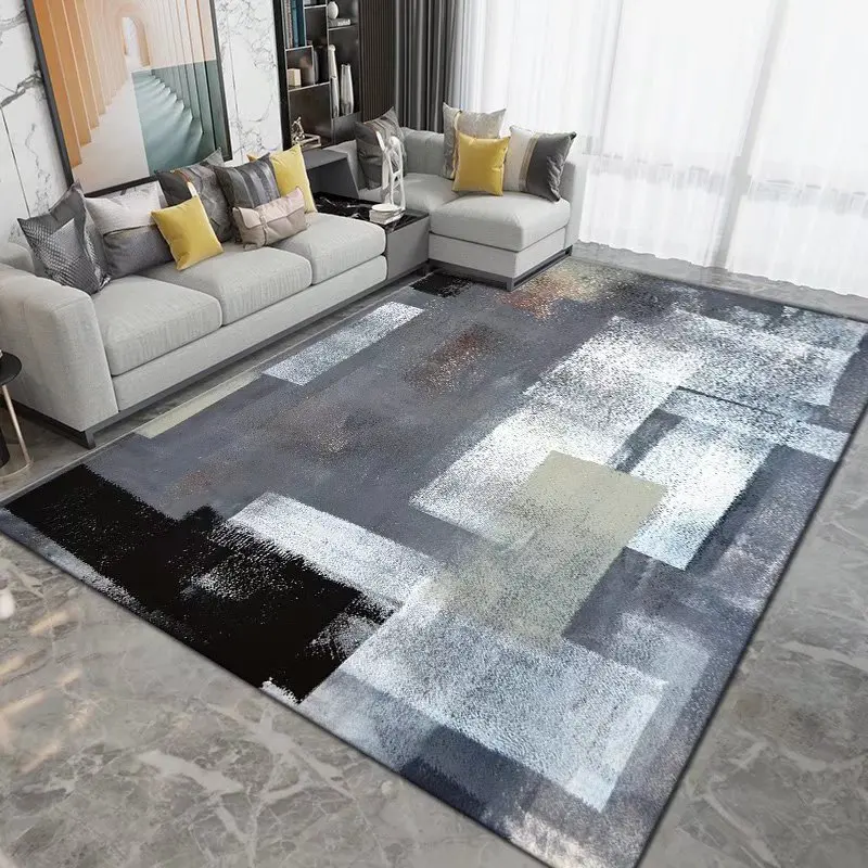 modern minimalist rug mediterranean bedroom living room carpet geometric printing rugs home non slip mats entry porch door mat free global shipping