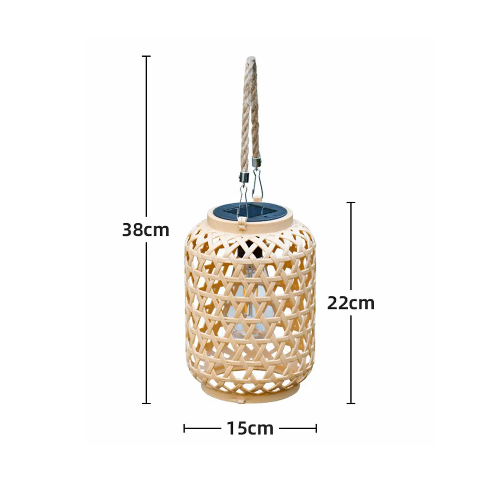 Садовая фотолампа с подвесным шнуром 5 9 дюйма x 8 6 IP65 водонепроницаемая