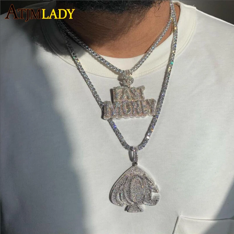 Подвеска в виде сердца с гравировкой букв A C E ожерелье цепочкой из веревки для