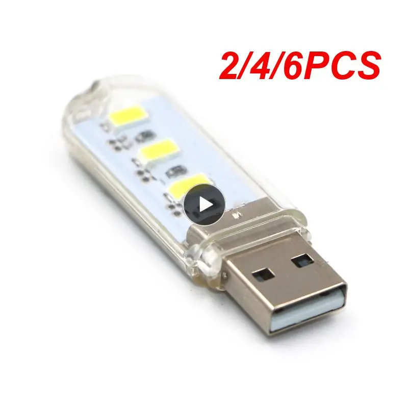

Mini Portable USB Night Light U Disk Computer Desk Lamp 5V Ultra Bright Reading Book Lamp Led Light For Computer Laptop Notebook
