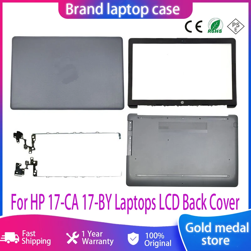 

New Laptop Top Cover For HP 17-CA 17-BY Laptops LCD Back Cover/Front Bezel/Hinges/Bottom Case