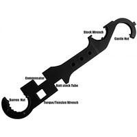 outdoor sports multifunctional combination wrench tool all steel metal repair tool wrench