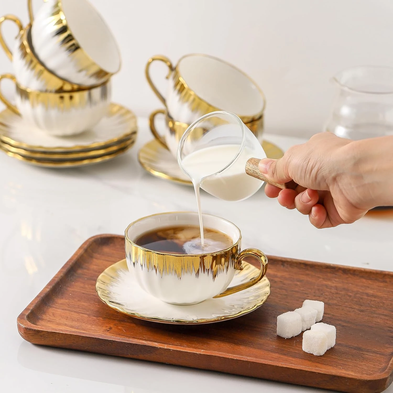 Керамическая чашка для капучино White |