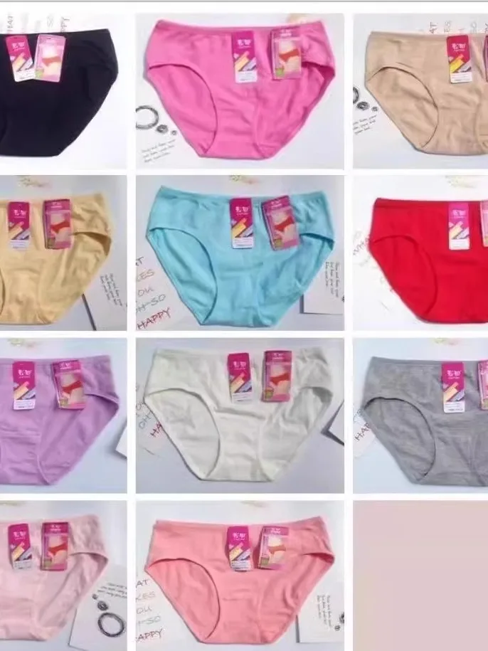 Caitian 23 нижнее белье из натурального хлопка со средней талией 4 предмета 0 шт.