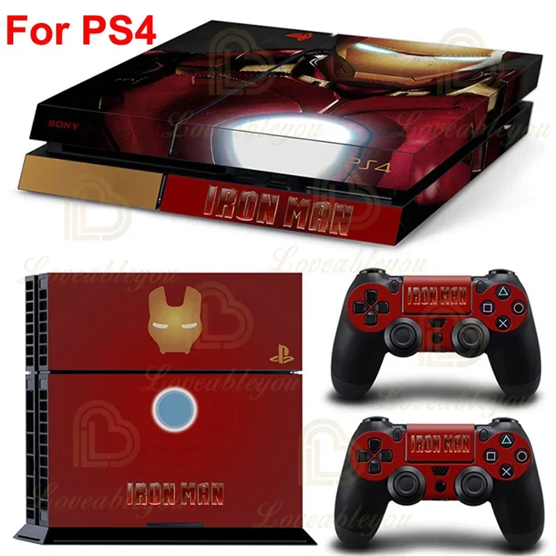 Наклейка с персонажами фильма наклейка для консоли Play Station 4 2 шт. контроллер PS4