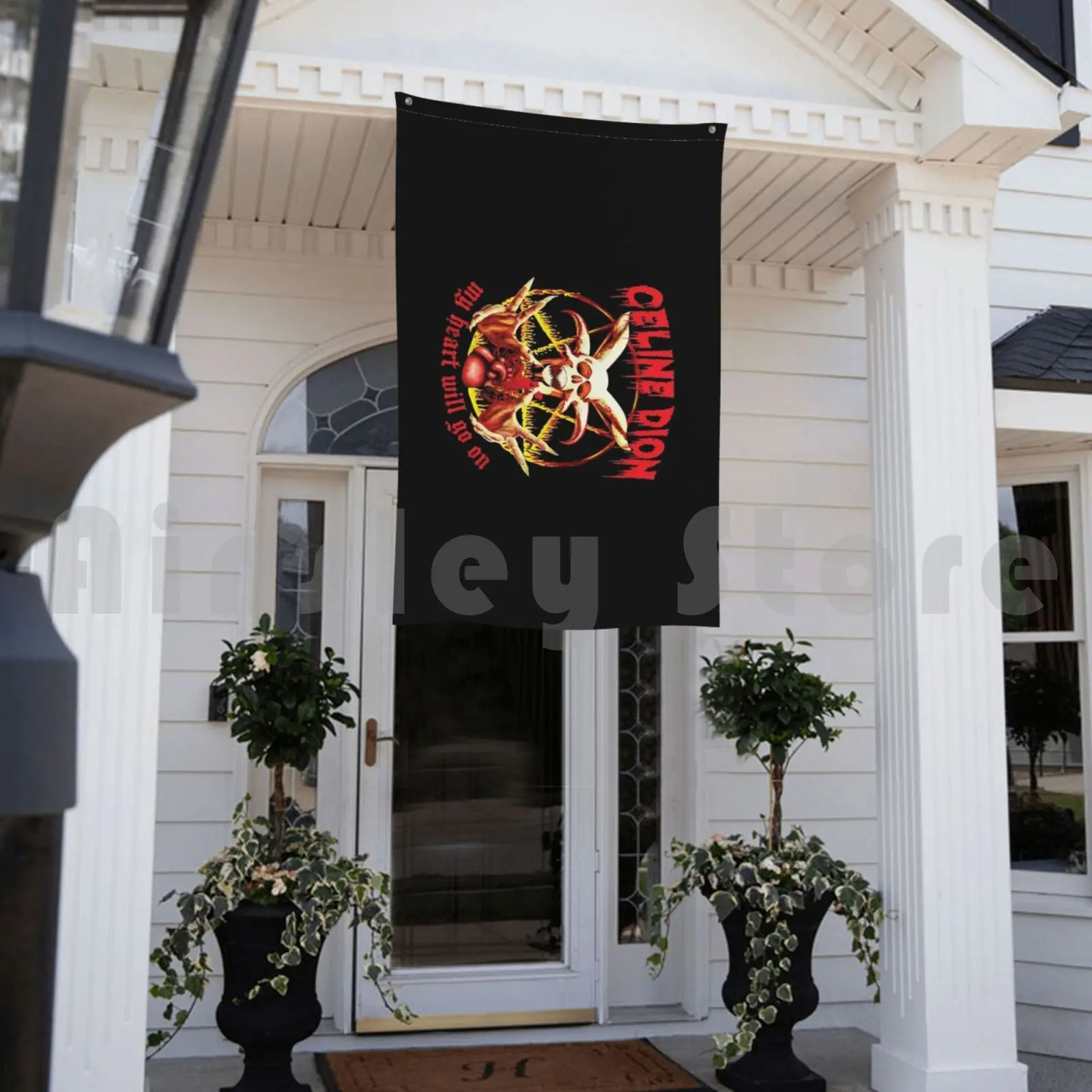 Постер для мужчин и женщин уличный декор в виде флага страны винтажный динаон |