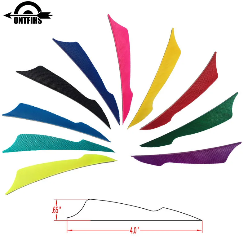 50 шт. новинка 4-дюймовые наконечники для стрельбы из лука