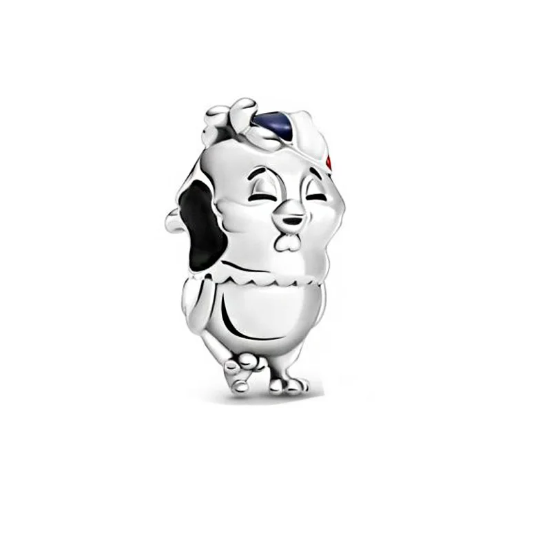 

Шарм-подвеска «петух» из серебра 925 пробы с французским флагом