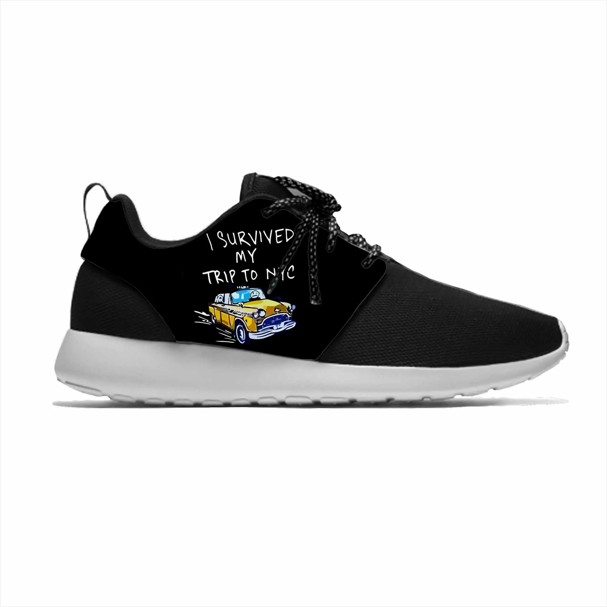 Hot Cartoon Tom Holland I Survived My Trip To NYC Sport Running Shoes Casual Breathable Lightweight 3D Print Men Women Sneakers