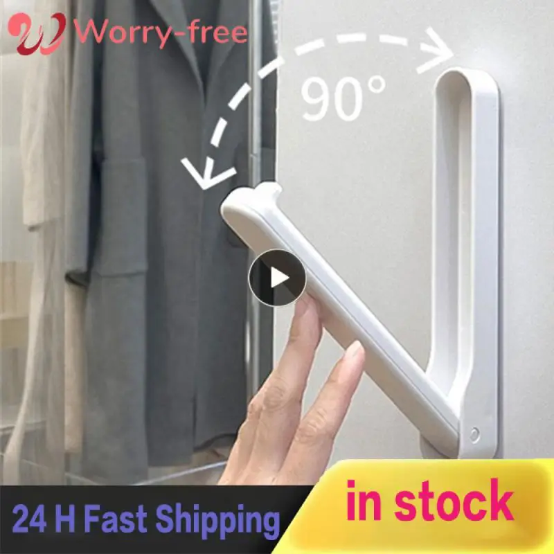 

Foldable Clothes Hanging Bathroom White Sorting Rack Multifunctional Kitchen Clothes Rack Clip Collector Balcony Storage Rack