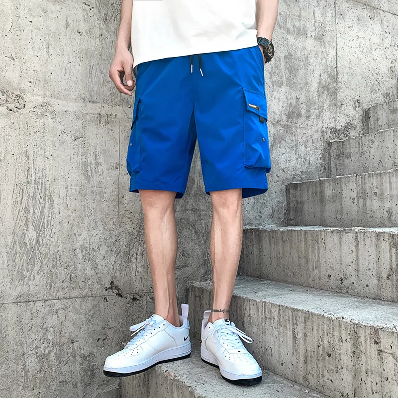 

Summer Men Running Shorts Sportswear Beach Jogging Short Pants Training Shorts Men Basketball Clothing GYM Sport Bottoms 2022