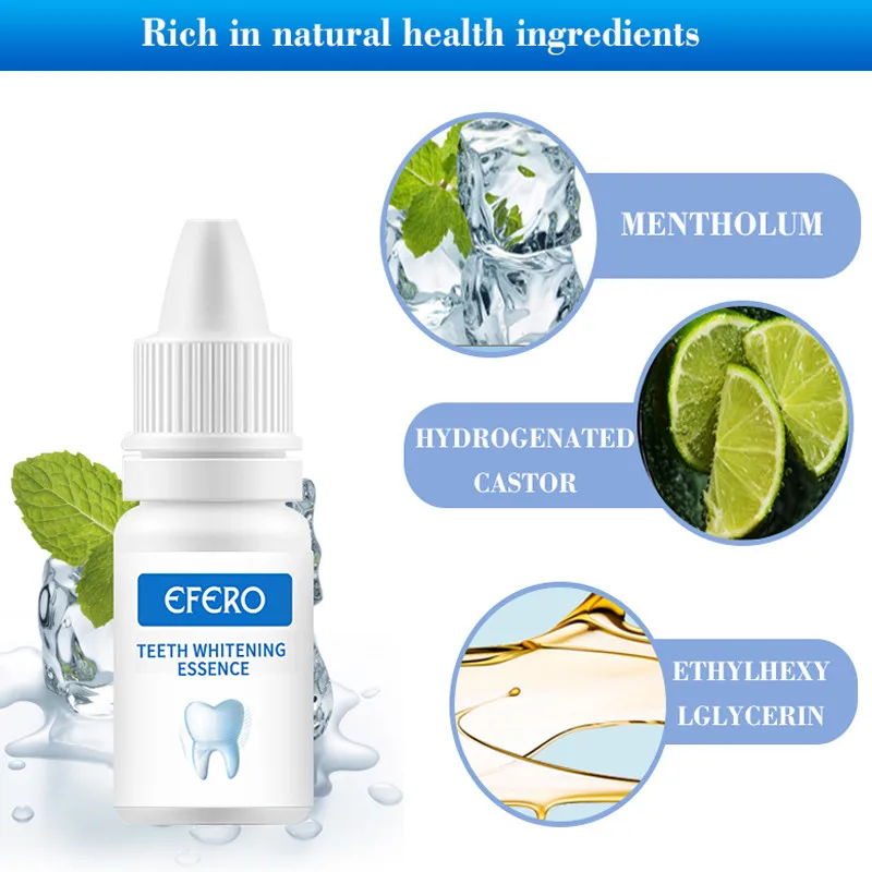 Эссенция для отбеливания зубов EFERO удаляет зубной налет пятна очищает гигиена