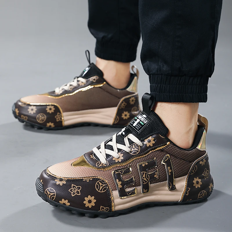 Brand Men Skateboarding High Quality Flat Man Sneakers Zapatos Hombre Autumn Male Sport Shoes Rubber Mens Luxury Shoes Man Boots