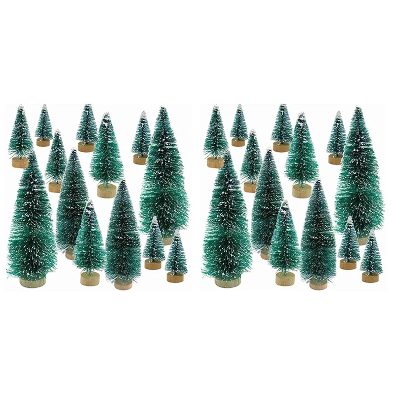 

Новогодняя мини-елка, снег, мороза, маленькая сосновая елка, поделка «сделай сам», настольное украшение, рождественские украшения, украшени...