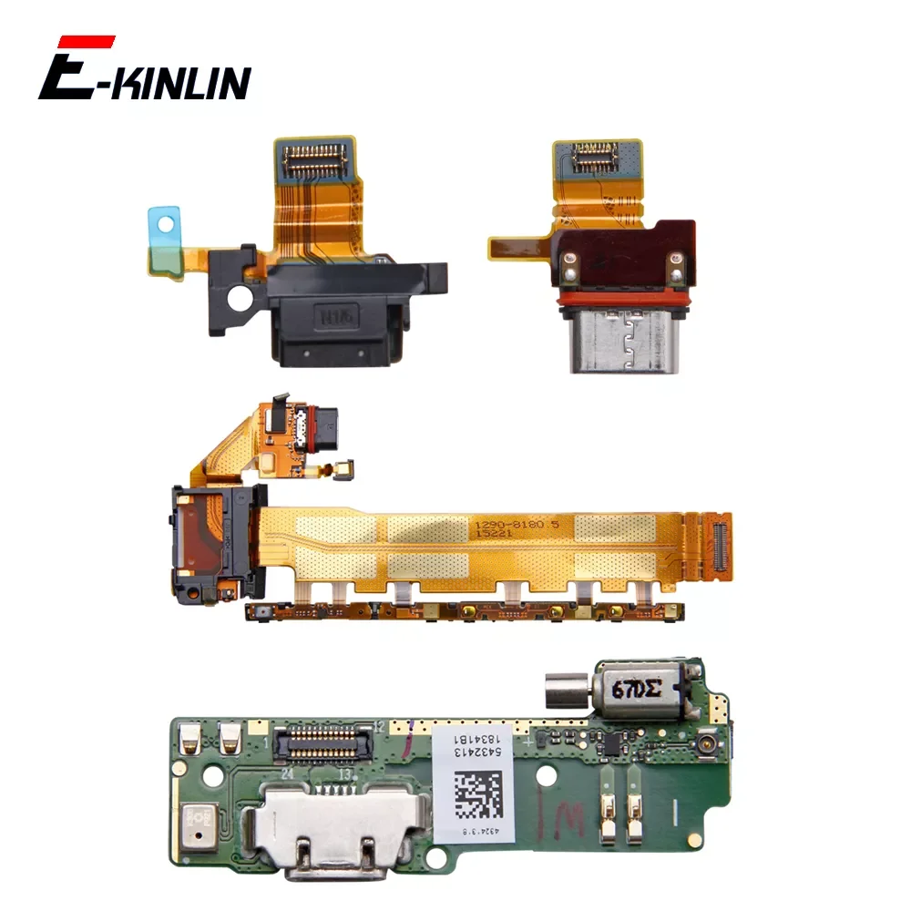 

Charging Connector Plug Port Dock Board Flex Cable For Sony Xperia XA X M5 M4 E5 Z3 Z4 Z5 Compact Premium Plus Performance